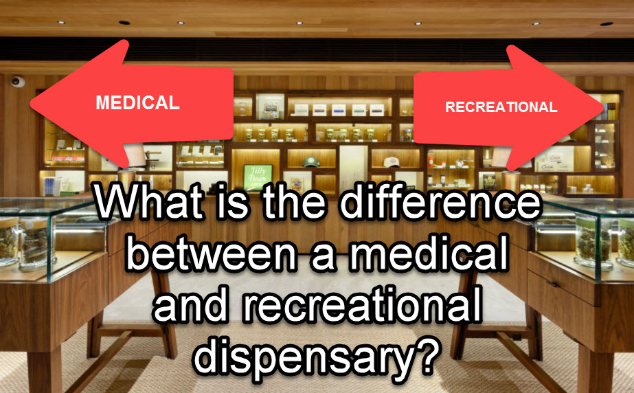 WHAT IS THE DIFFERENCE BETWEEN MEDICAL AND RECREATIONAL MARIJUANA